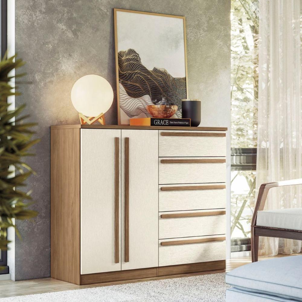 Conjunto Quarto Completo Tokyo Jatoba Areia - 6