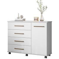 Conjunto Quarto De Casal Completo Virgina Branco - 8