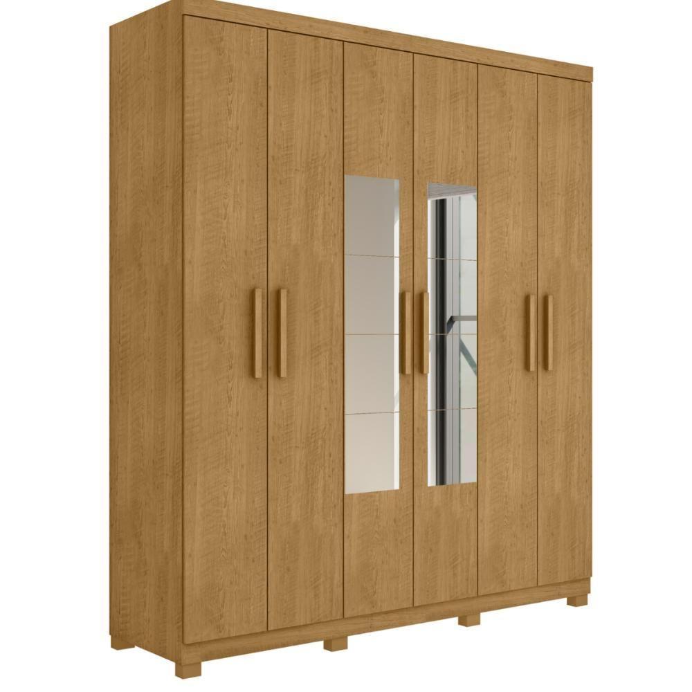 Roupeiro 6 Portas E 3 Gavetas Polônia Naturalle Off White - 4