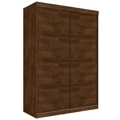 Guarda Roupa Solteiro Belmont 2 Portas de Correr 3 Gavetas Malbec MDP