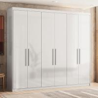 Guarda Roupa E Cômoda Barcelona Branco - 7