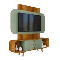 Painel Tv 75 Polegadas Embaré Naturalle Pistache - 2