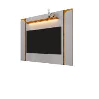 Painel Tv 75 Polegadas Costa Do Sol Off White Naturalle - 2