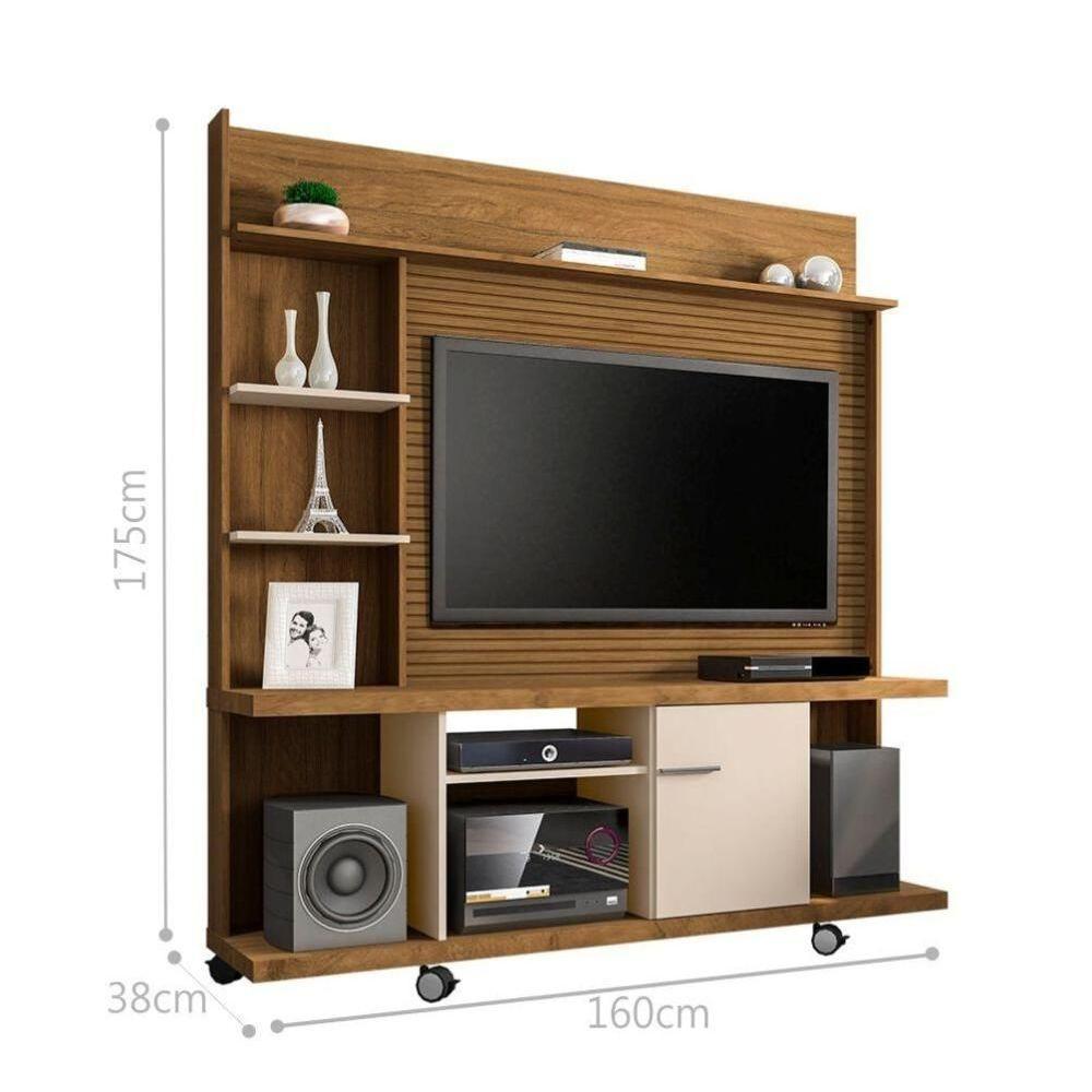 Home Para Tv Mechelen Cinomomo Off White Pintura 3d Ripada - 2