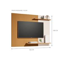 Painel Para Tv 50 Polegadas La Spazia Nature Off White - 3