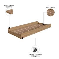 Cama Auxiliar Infantil Para Colchão 78x188cm Infix C06 Aveiro - Mpozenato - 3