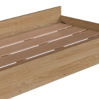 Cama Auxiliar Infantil Para Colchão 78x188cm Infix C06 Aveiro - Mpozenato - 5