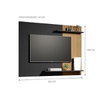 Suporte Para Tv 50 Polegadas Avellaneda Preto Ripado - 3