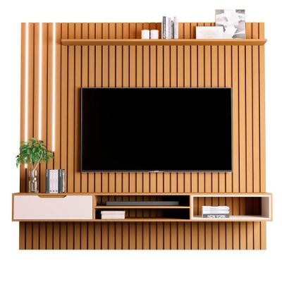 Home Suspenso Com 1 Gaveta E Led Toyama Nature Pérola