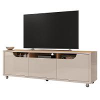 Rack Com Rodizíos Para Tvs De 60 Elkins Off White Noce - 1