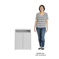 Conjunto Escritório Home Office 4 Peças Golden A06 Branco - Mpozenato - 10