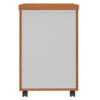 Gaveteiro Para Escritório Com Rodízios Corp A06 Freijó-branco - Mpozenato - 8