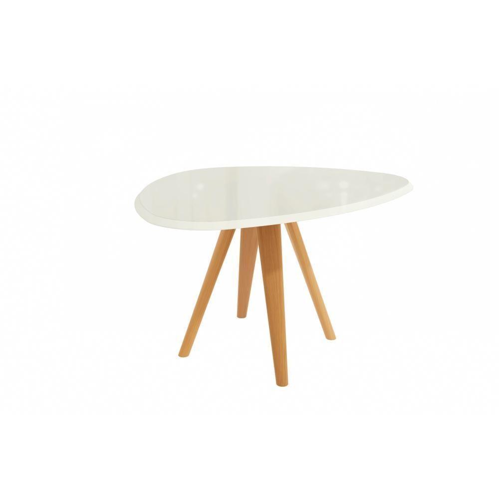 Conjunto Sala De Jantar Madeira Maciça 4 Cadeiras Kappesberg Off White Bouclé Bege - 3