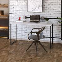 Mesa De Escritório Escrivaninha 135cm Dynamica Industrial C08 Branco Chess - Mpozenato - 2