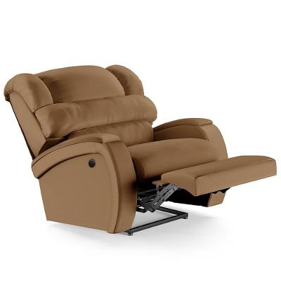 Poltrona Do Papai Reclinável Kalie Power Elétrica Massagem Fh9 Pu Caramelo - Mpozenato