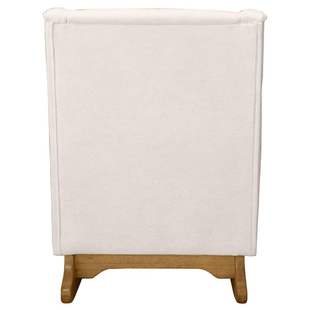 Poltrona Amamentação Base Balanço E Puff Vick Bouclê Off F03 - Mpozenato - 7