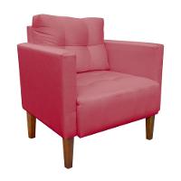 Kit Sofá Retrô 2 Lugares E 02 Poltronas Rose - 5