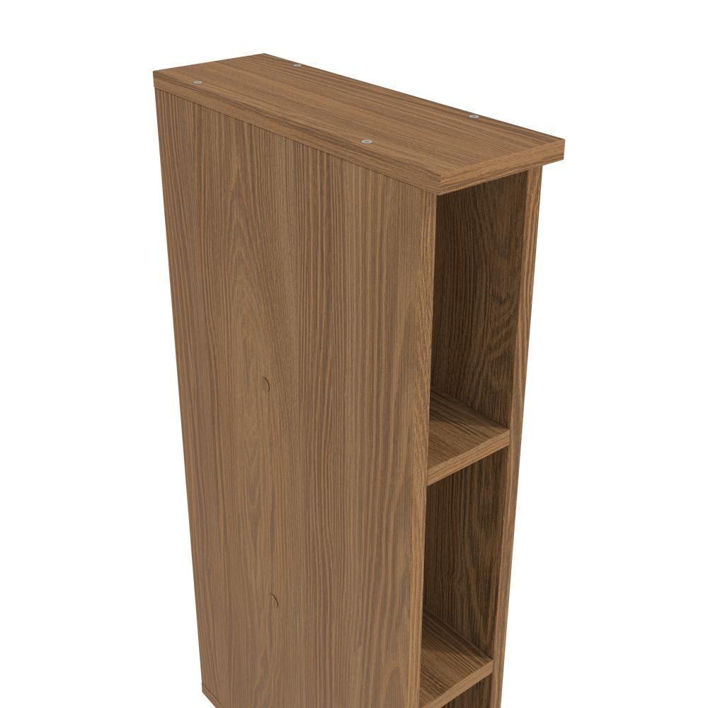 Nicho Aéreo Garrafeiro Kappesberg Celeste 100% Mdf Nogueira 15cm - 4