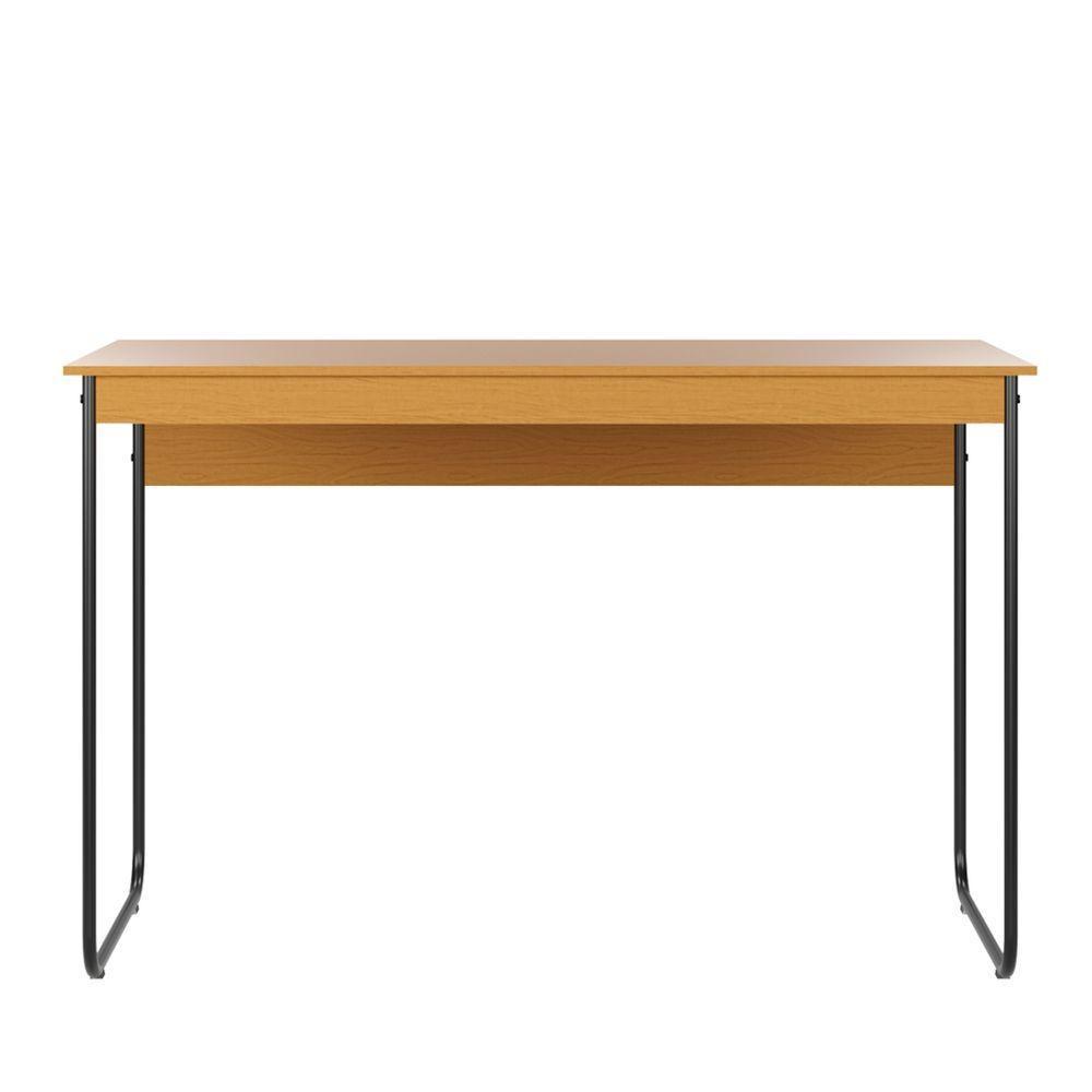 Mesa De Estudos Escrivaninha Home Office Industrial Criare Quarto Escritório Bancada Simples Nature - 1