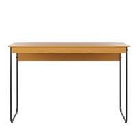 Mesa De Estudos Escrivaninha Home Office Industrial Criare Quarto Escritório Bancada Simples Nature - 1