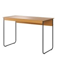 Mesa De Estudos Escrivaninha Home Office Industrial Criare Quarto Escritório Bancada Simples Nature - 2