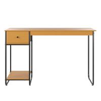 Escrivaninha Home Office Mesa De Estudo Escritório Quarto Gaveta Estilo Industrial Criare Nature - 2