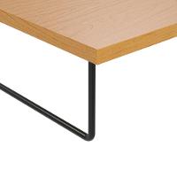 Suporte Para Monitor Notebook Computador Home Office Bandeja De Café Da Manhã Criare Nature