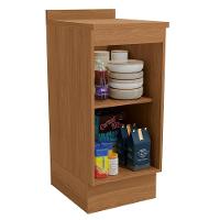 Balcao Com Tampo 1 Porta 40 Cm Mdp Maxxi G741 Canela Kappesberg Canela - 5