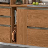 Balcao Com Tampo 1 Porta 25 Cm Mdp Maxxi G737 Canela Kappesberg Canela - 2