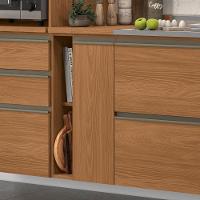 Balcao Com Tampo 1 Porta 25 Cm Mdp Maxxi G737 Canela Kappesberg Canela - 8