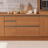 Balcao Com Tampo 1p 4g 120 Cm Maxxi G746 Canela Kappesberg Canela - 7