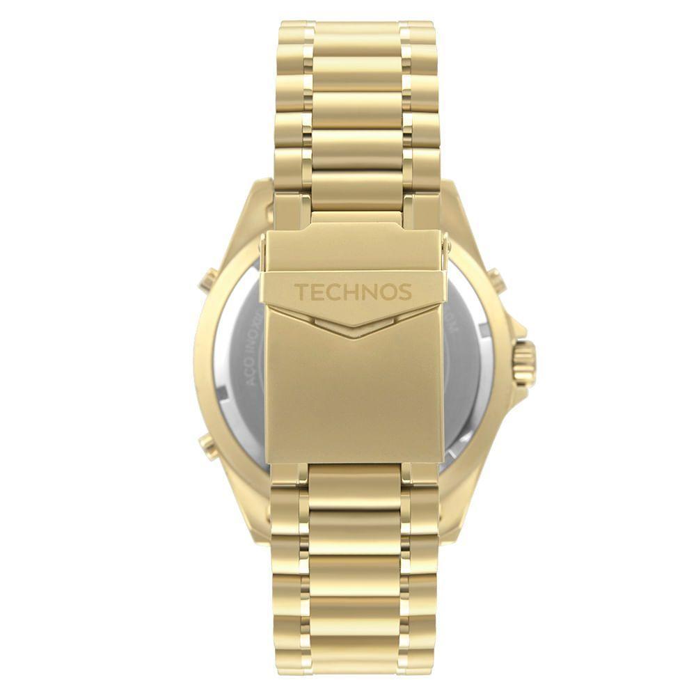 Relógio Technos Masculino Skydiver Dourado - Wt2050awn/1b - 3