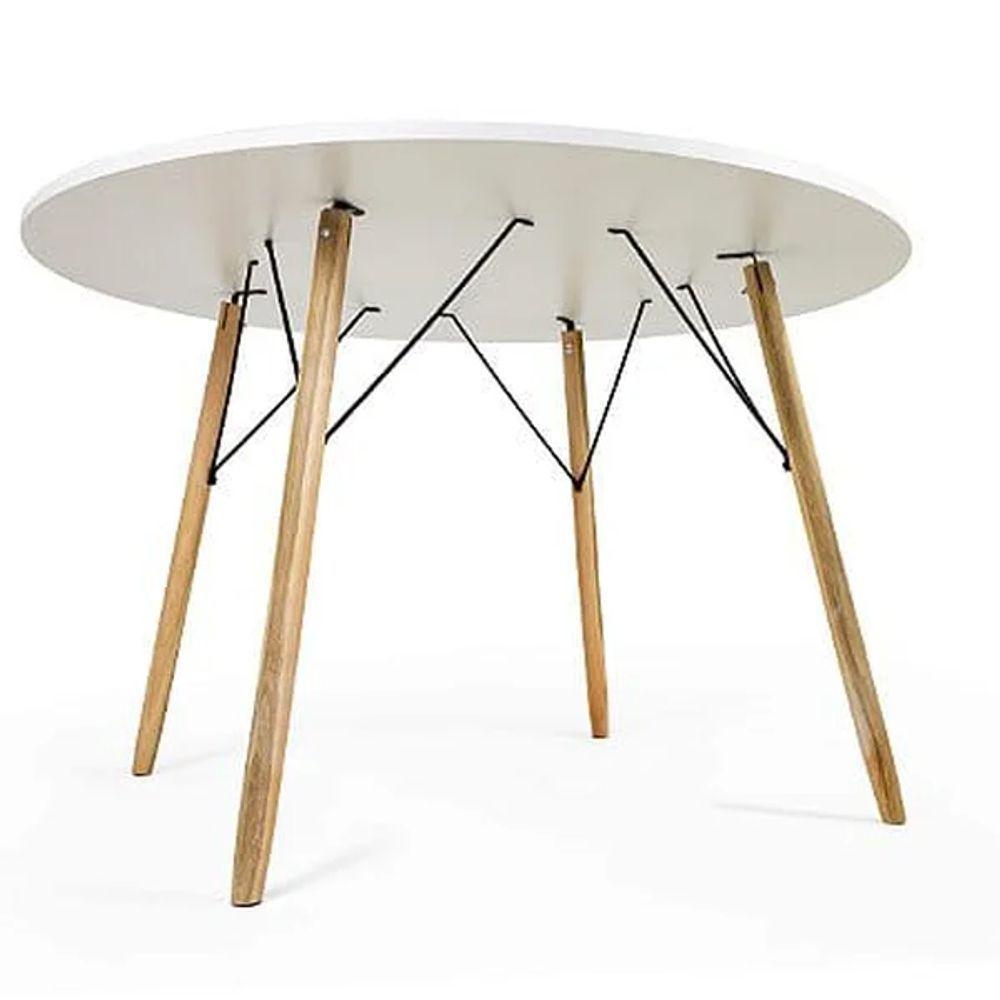 Mesa Eames Eiffel Redonda 120 Cm - Branco - 2
