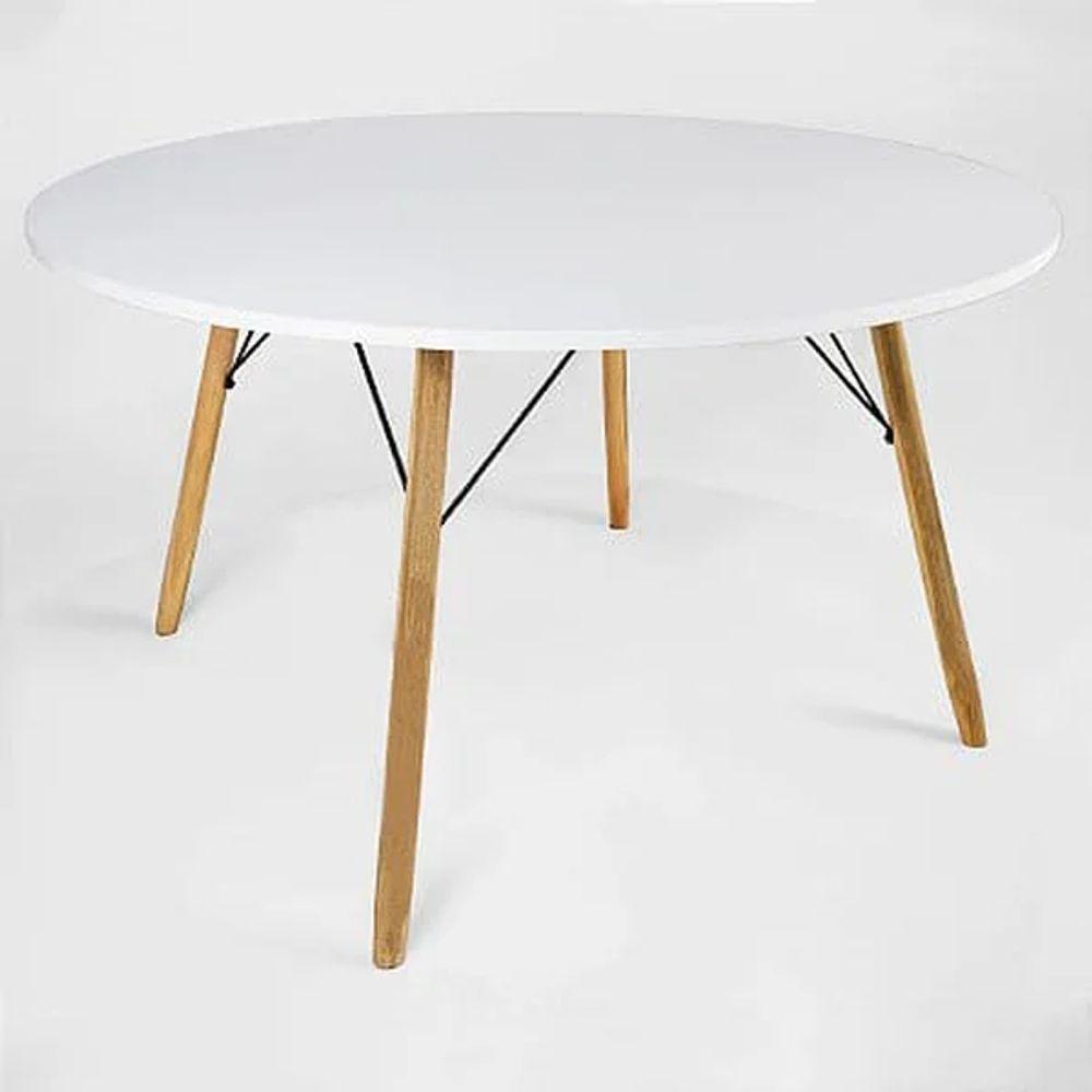 Mesa Eames Eiffel Redonda 120 Cm - Branco - 3