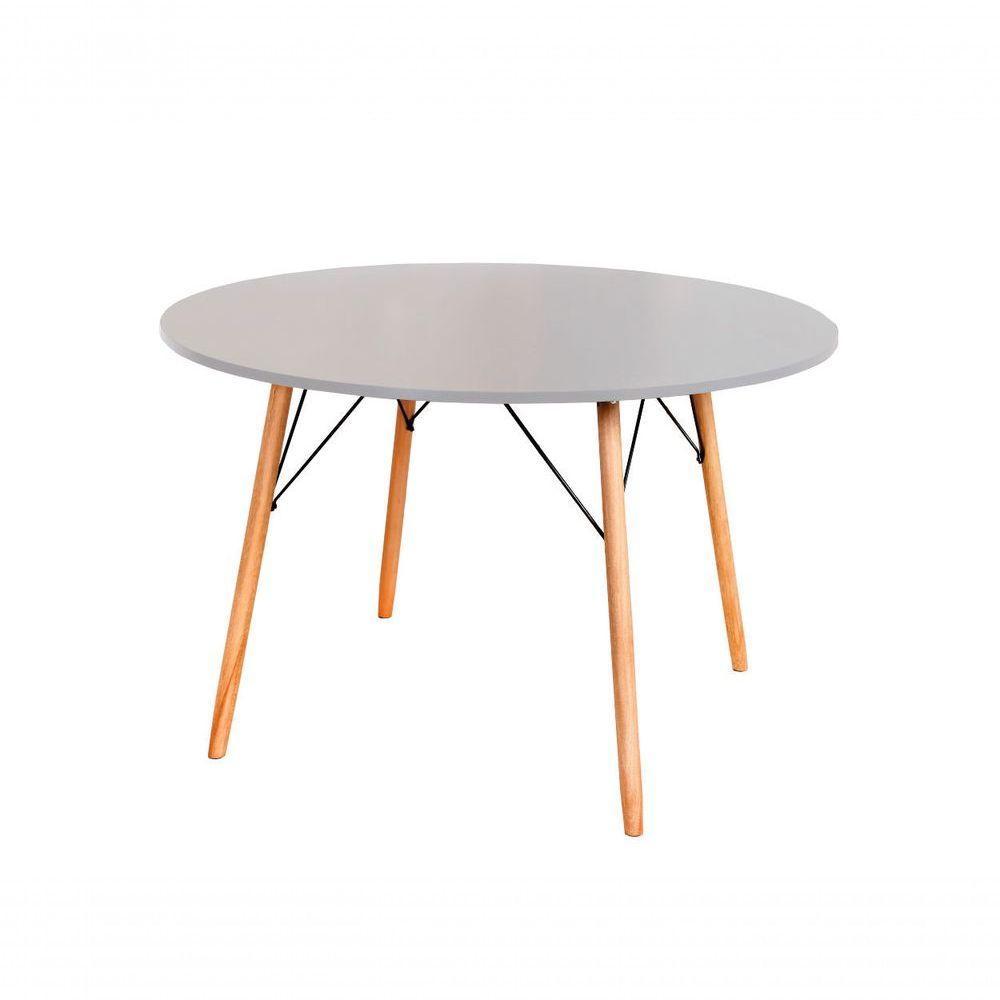 Mesa Eames Eiffel Redonda 120 Cm - Cinza - 1