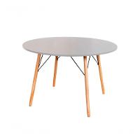 Mesa Eames Eiffel Redonda 120 Cm - Cinza - 1