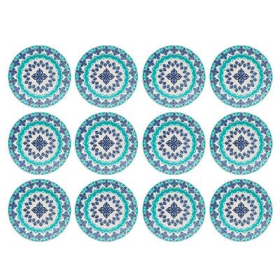 Prato Fundo Com Estampa Donna Lola 21,5 Cm 12 Unidades - Biona 074470