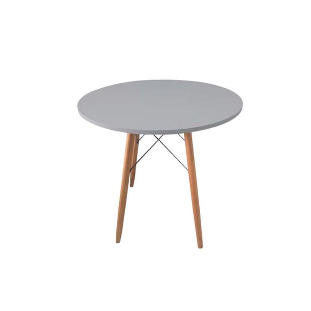 Mesa Eames Eiffel Redonda 70 Cm - Cinza - 1