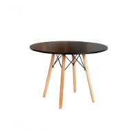 Mesa Eames Eiffel Redonda 100 Cm - Preto - 1