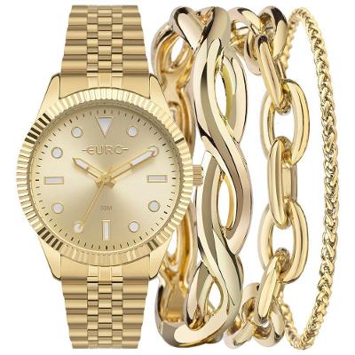 Kit Euro Feminino Soul Dourado - Eu2035yxn/k4d