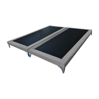 Cama Oriental Premium Queen Veludo Cinza