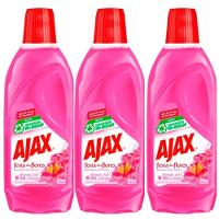 Kit 3 Limpador Diluível Ajax Festa Das Flores Bouquet De Flores 500ml - 1