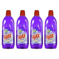 Kit 4 Limpador Diluível Ajax Festa Das Flores Lavanda 1 Litro - 1