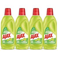 Kit 4 Limpador Ajax Fresh Limão Limpeza Pesada 500ml - 1