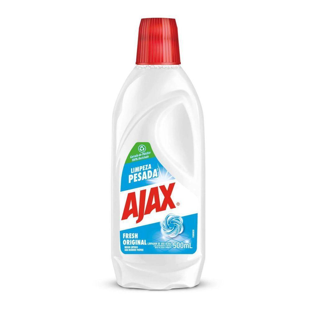 Limpador Diluível Ajax Fresh Limpeza Pesada 500ml - 1