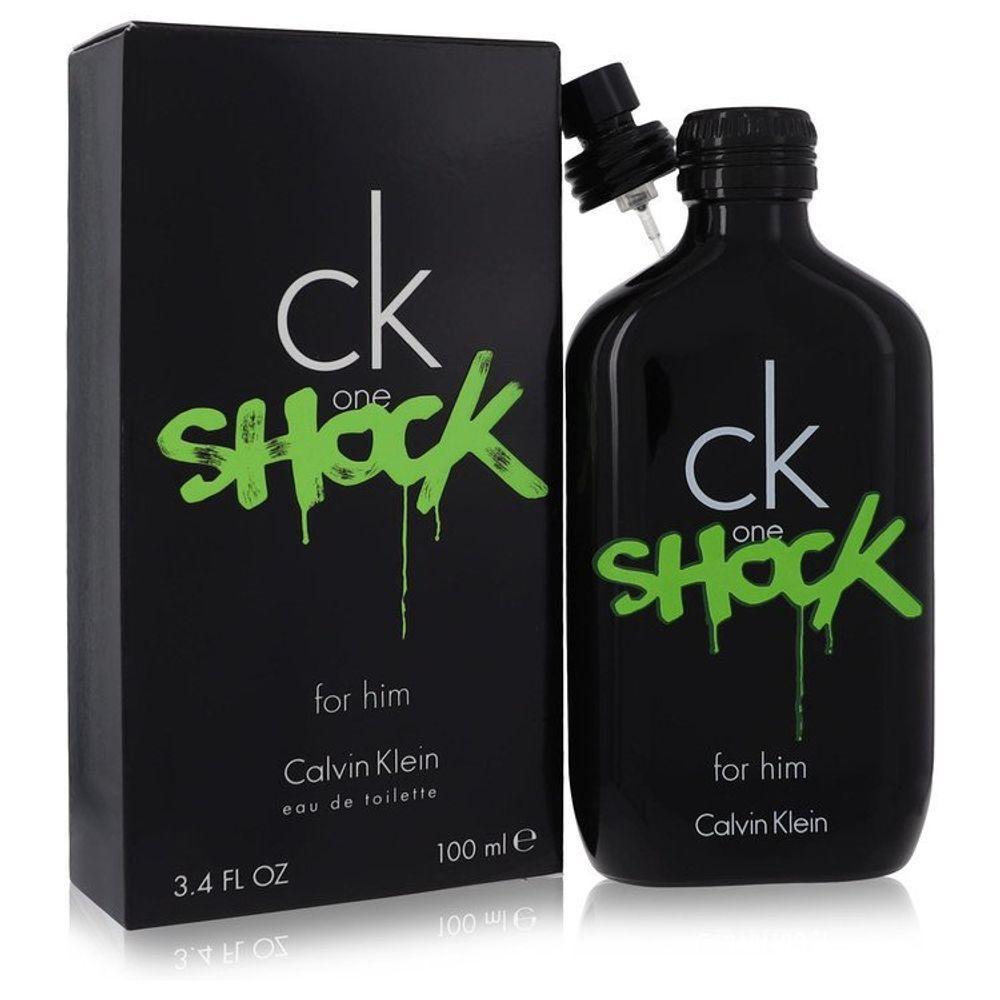 Perfume Masculino Ck One Shock Calvin Klein 100 Ml Eau De Toilette - 1