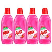 Kit 4 Limpador Diluível Ajax Festa Das Flores Bouquet De Flores 500ml - 1