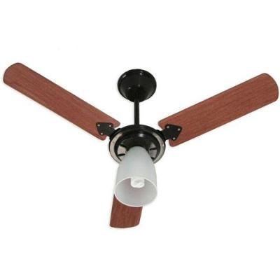 Ventilador de Teto Casa H 130W 980mm 3 Pás Preto Marbela 110V