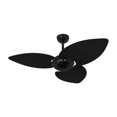Ventilador de Teto Casa H Dormamu Nero Office 3 Pás Preto 3 Velocidades 110V