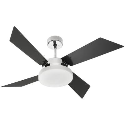 Ventilador de Teto Casa H Volare Tech Preto com 4 Pás 3 Velocidades 110V
